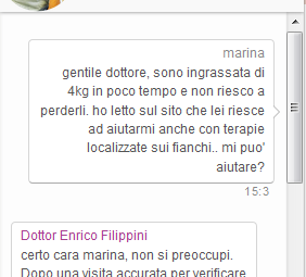 Chat online Dottor Filippini