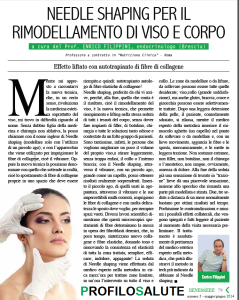 Needle shaping per il rimodellamento di viso e corpo - Articolo su Profilo Salute