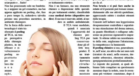 Peeling rivitalizzante al TCA