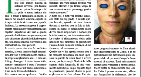 Needle Shaping ovvero il lifting non chirurgico - Articolo su Profilo Salute