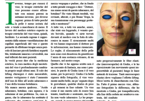 Needle Shaping ovvero il lifting non chirurgico - Articolo su Profilo Salute