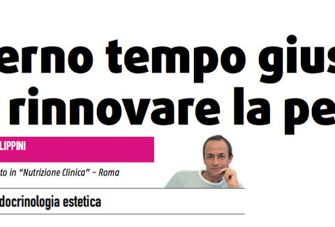 Rinnovare la pelle